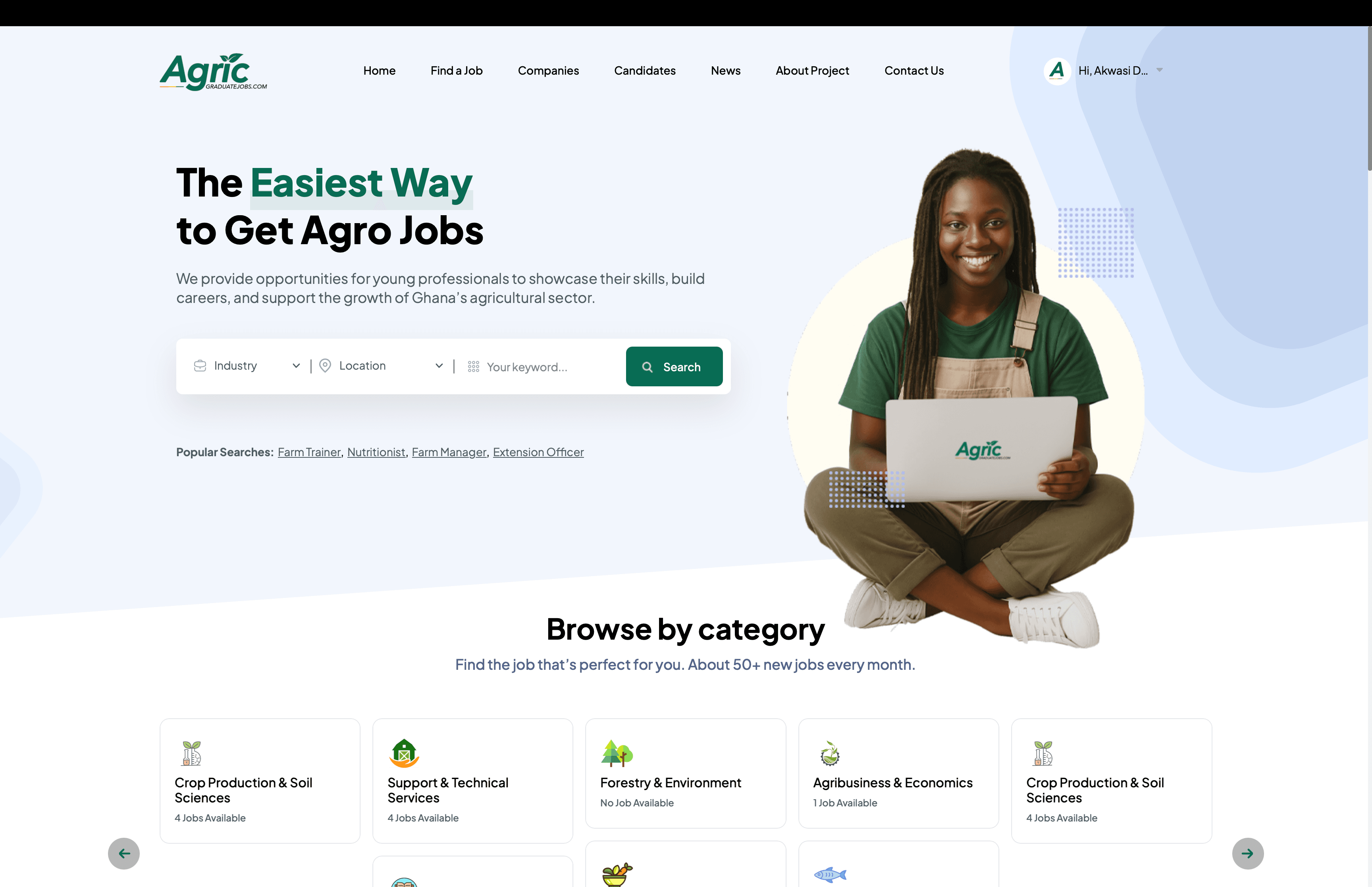 Agric Graduates Jobs